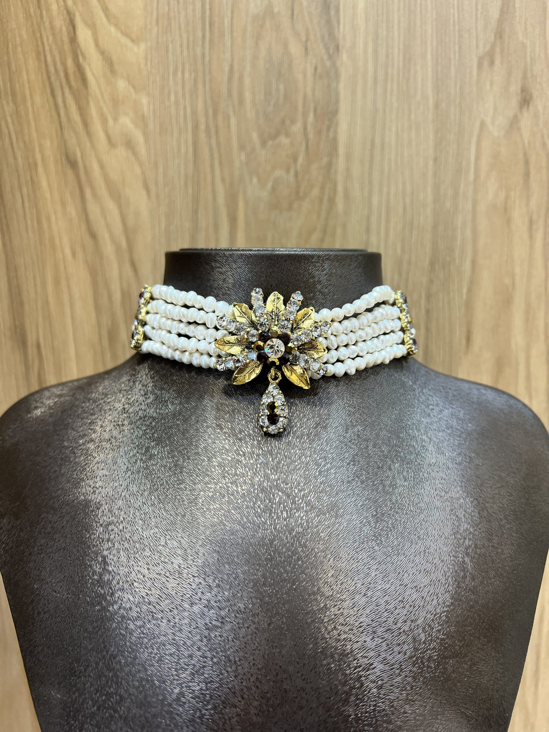 R2.8 Ras de cou Eventail perles de culture – Image 1
